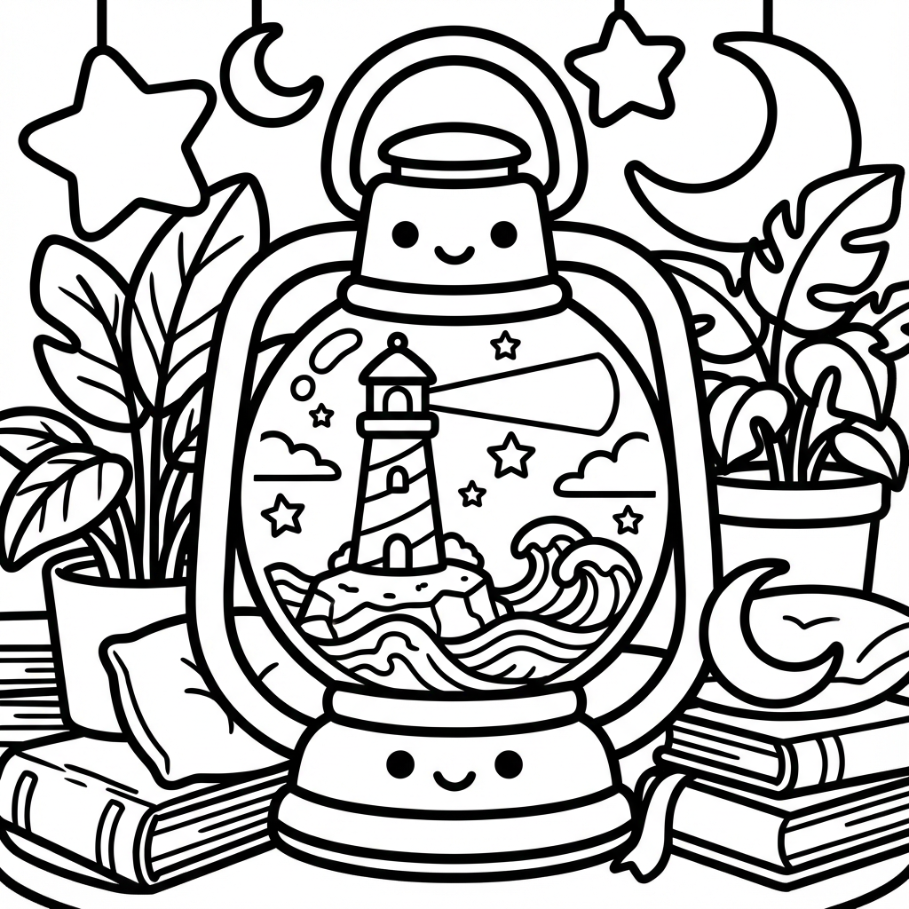 Maple syrup bottle with pancakes, designed as easy coloring pages for toddlers.